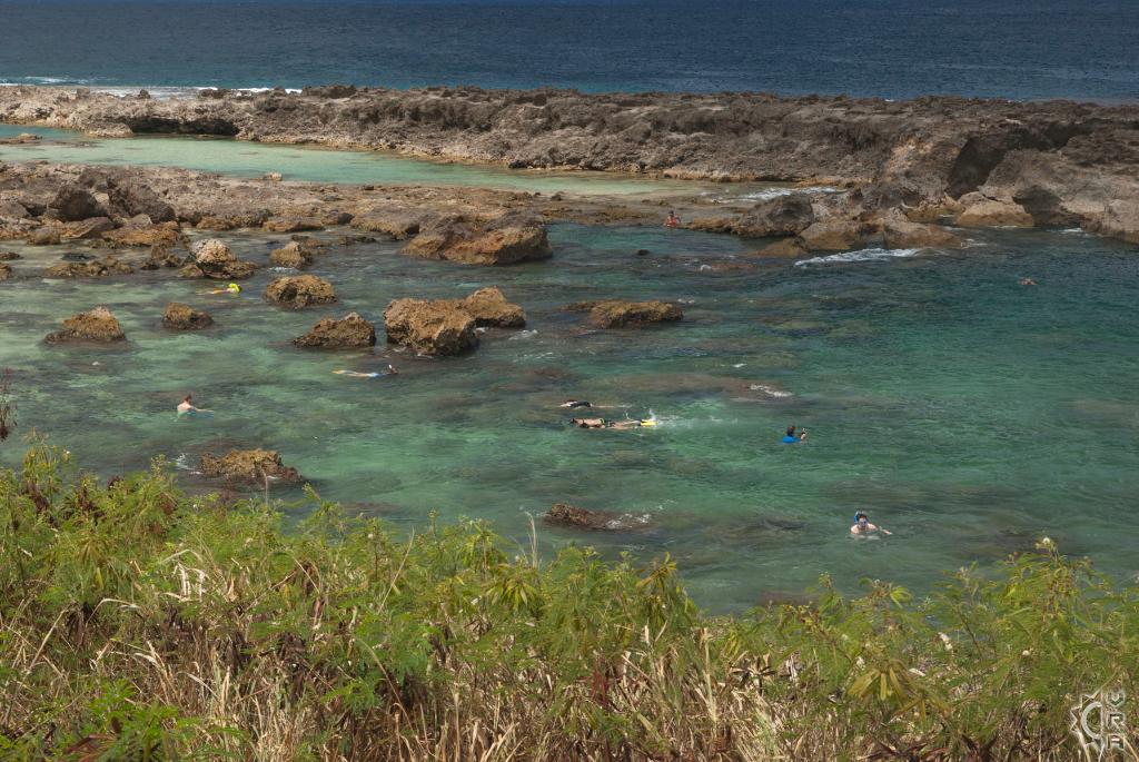 Shark's Cove Pupukea Tide Pools in Haleiwa, Oahu, Hawaii Hawaiian