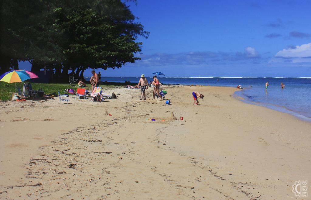 Anini Beach Park in Anini, Kauai, Hawaii Hawaiian Beach Rentals