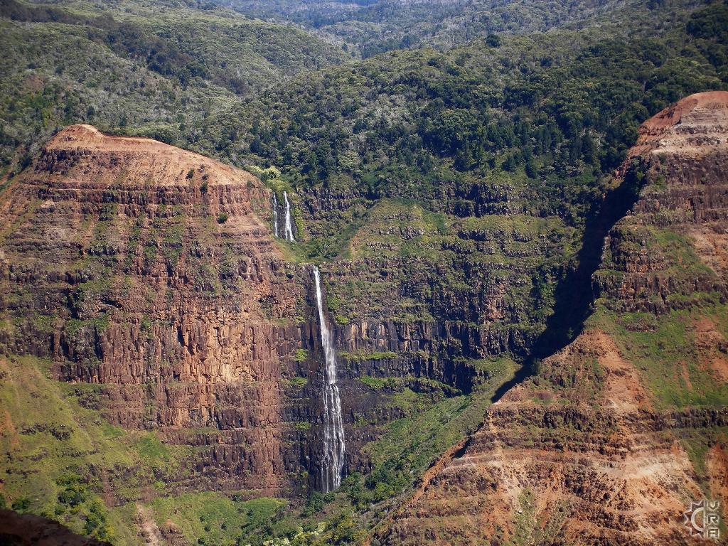 Black Pipe Trail to Canyon Trail in Koke'e State Park in Waimea, Kauai