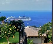 Private 2 bedroom Panoramic Ocean View Villa By The Sea, Kona condo, Big Island rental